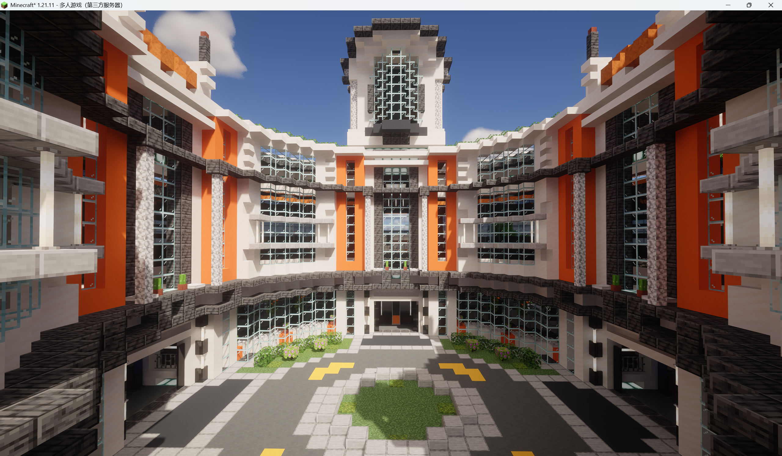 筑梦方舟 Minecraft服务器 - 宏伟主城展示